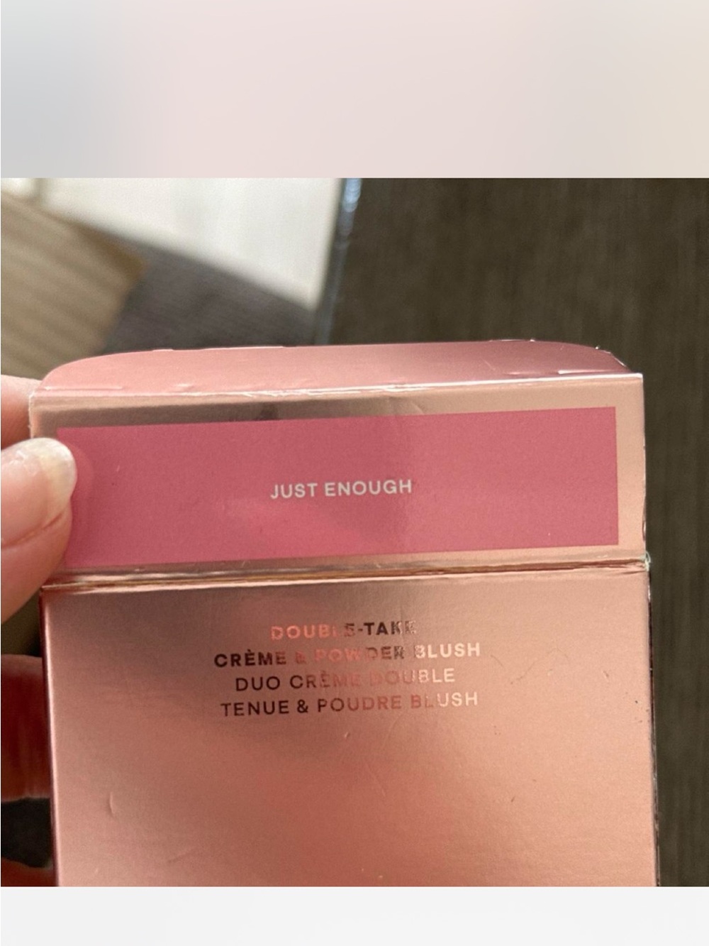 Double-Take Crème & Powder Blush - Just Enough (Pink)